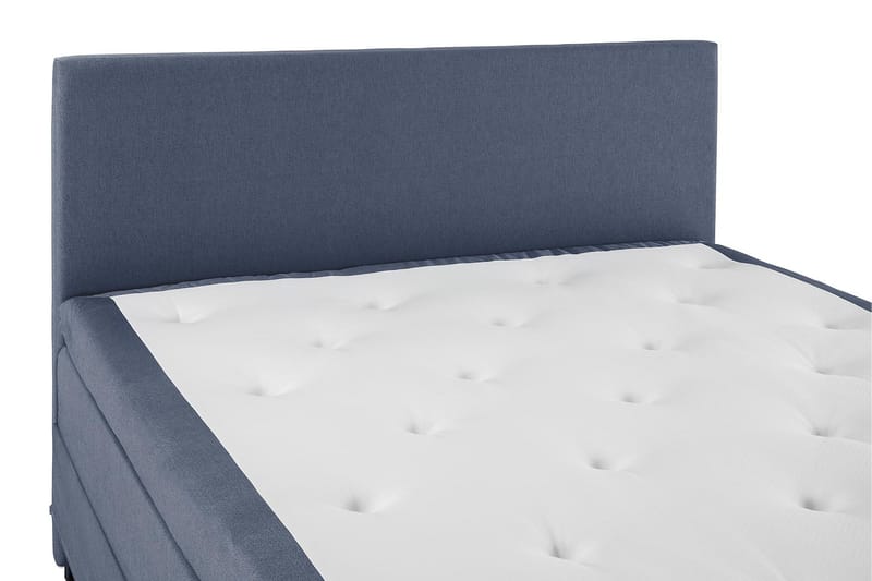 Lucky Komplett Sängpaket 180x200 Latex Slät Sänggavel - Mörkblå - Products - Möbler - Säng - Kontinentalsäng