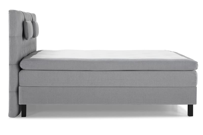Lucky Komplett Sängpaket 180x200 Memory Diamant - Nackkudde Liten Mellangrå - Products - Möbler - Säng - Kontinentalsäng