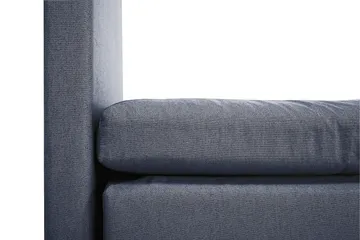 Lucky Komplett Sängpaket 180x200 Memory Slät Sänggavel - Mörkblå - Products - Möbler - Säng - Kontinentalsäng