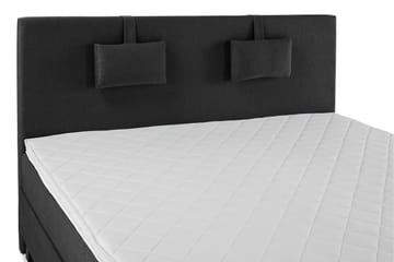 Lucky Komplett Sängpaket 180x200 Skum Slät - Nackkudde Liten Svart/Grå - Products - Möbler - Säng - Kontinentalsäng