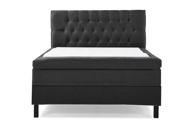 Lucky Kontinentalsäng 120x200Latex - Svart/Grå - Products - Möbler - Säng - Enkelsäng