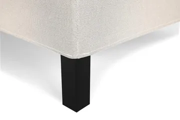 Lucky Kontinentalsäng 120x200Skum - Beige - Products - Möbler - Säng - Enkelsäng