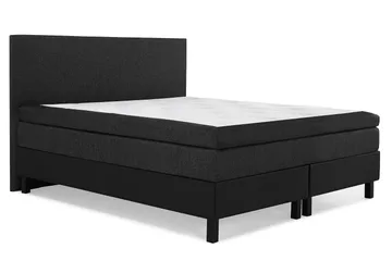 Lucky Kontinentalsäng 180x200 Memorymadrass - Svart/Grå - Products - Möbler - Säng - Kontinentalsäng