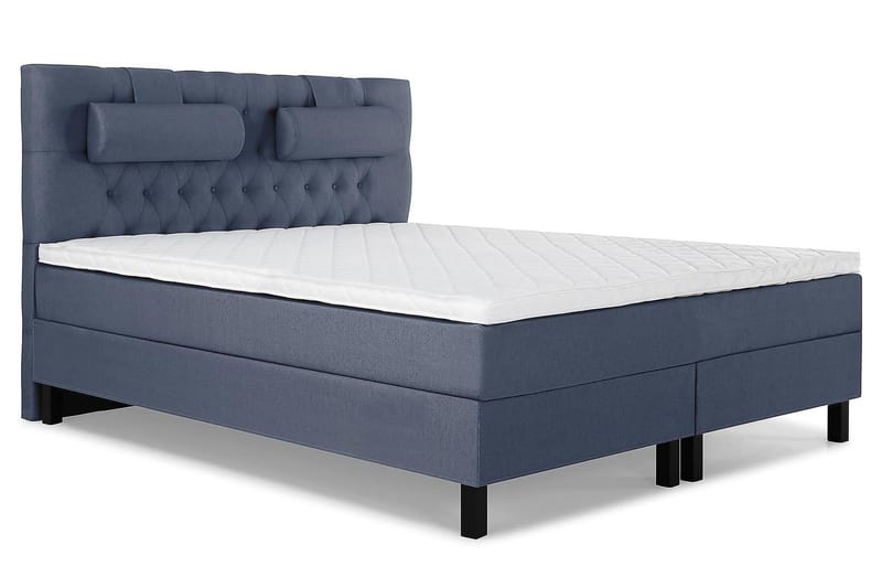 Lucky Kontinentalsäng 180x200Skum - Mörkblå - Products - Möbler - Säng - Kontinentalsäng