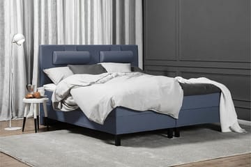 Lucky Kontinentalsäng 180x200Skum - Mörkblå - Products - Möbler - Säng - Kontinentalsäng