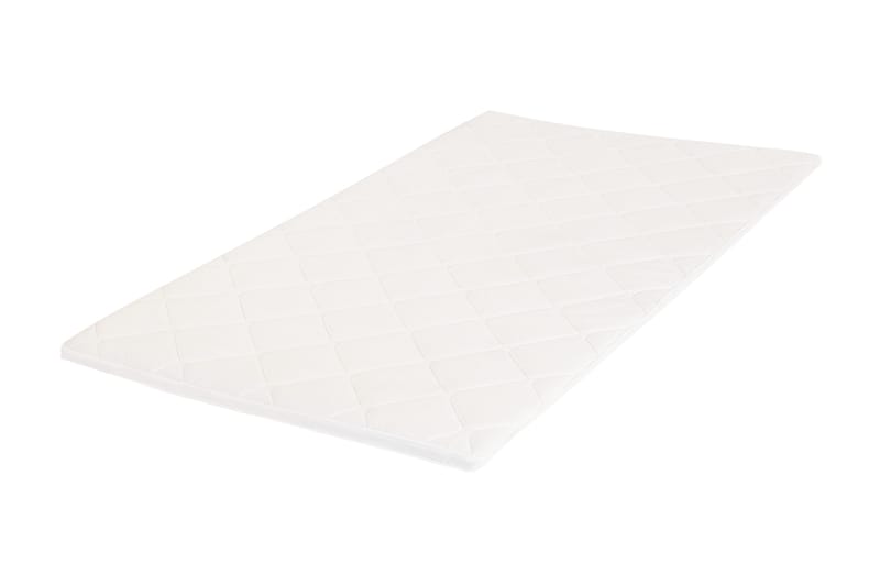 HVILA Vändbar Sommar- & Vintersida, Bäddmadrass 120x200 cm – 7 cm Mjuk/Medium, Polyeterskum, Tvättbar Klädsel