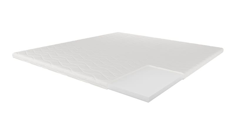 HVILA Polyeterskum Bäddmadrass 160x200 cm – 7 cm Mjuk/Medium med Tvättbar Klädsel - Products - Möbler - Säng - Madrass - Bäddmadrass
