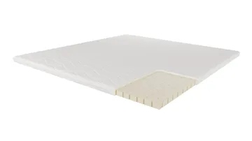 HVILA Punktelastisk Latex Bäddmadrass 160x200 cm – 7 cm Medium/Fast med Tvättbar Klädsel - Products - Möbler - Säng - Madrass - Bäddmadrass