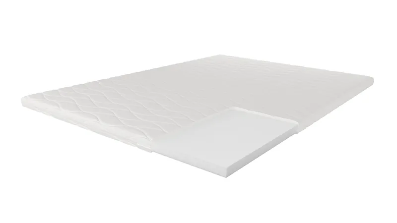 HVILA Polyeterskum Bäddmadrass 140x200 cm – 7 cm Mjuk/Medium med Tvättbar Klädsel - Products - Möbler - Säng - Madrass - Bäddmadrass
