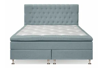 Meja Sängpaket 160x200 - Ljusblå - Products - Möbler - Säng - Kontinentalsäng