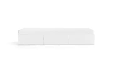 Norrvik Sängram 90x200 cm med förvaring inklusive madrass - Vit - Products - Möbler - Säng - Sängram & sängstomme