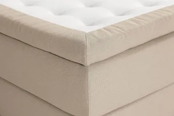Oslo Lyx Kontinentalsäng Boucle 180x200 - Beige - Products - Möbler - Säng - Kontinentalsäng