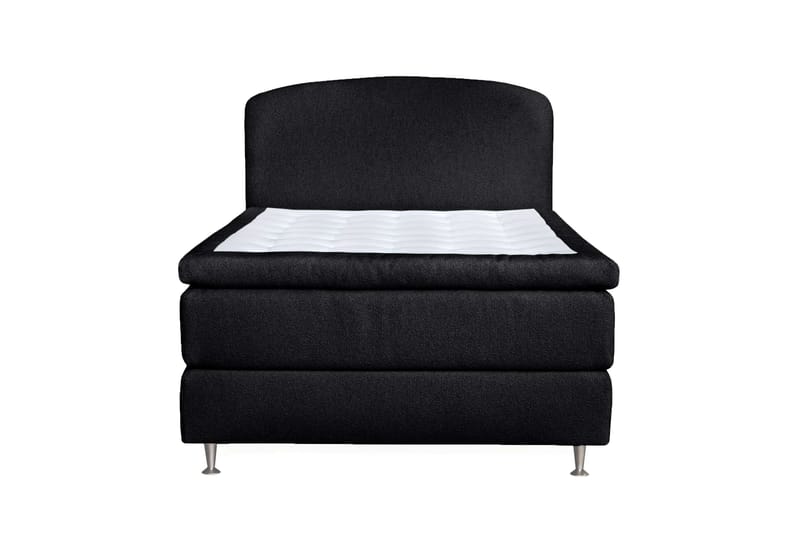 Oslo Lyx Sängpaket 140 curved loop 20, Svart