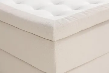 Oslo Lyx Sängpaket Boucle 180x200 Knappad gavel - Beige - Products - Möbler - Säng - Kontinentalsäng
