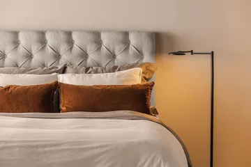 Oslo Lyx Sängpaket Kontinentalsäng 120x200 cm - Grå - Products - Möbler - Säng - Kontinentalsäng