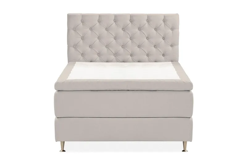 Oslo Lyx Sängpaket Kontinentalsäng 120x200 cm, Grå