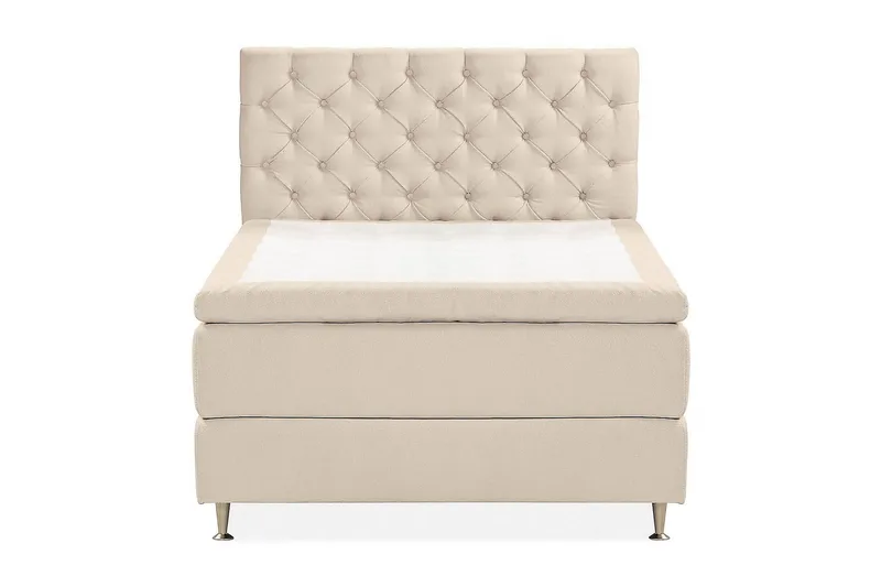 Oslo Lyx Sängpaket Kontinentalsäng 140x200 cm - Beige - Products - Möbler - Säng - Kontinentalsäng