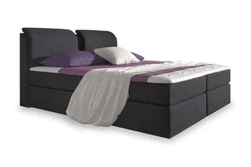 Owen Komplett Box Bed - Svart - Products - Möbler - Säng - Komplett sängpaket