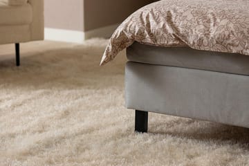 Princess Kontinentalsäng 180x200cm - Ljusgrå/Sammet - Products - Möbler - Säng - Kontinentalsäng