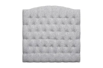 Belda Sänggavel 120 cm Svängd, Ljusgrå