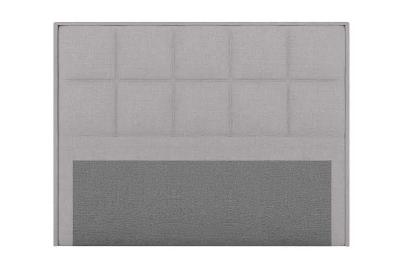 Select Rutig Sänggavel 180 cm, Ljusgrå