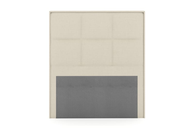 Select Sänggavel 120 cm Rutig, Beige