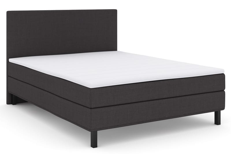 Select No 1 Komplett Sängpaket 160x200 - Mörkgrå/Svart - Products - Möbler - Säng - Kontinentalsäng