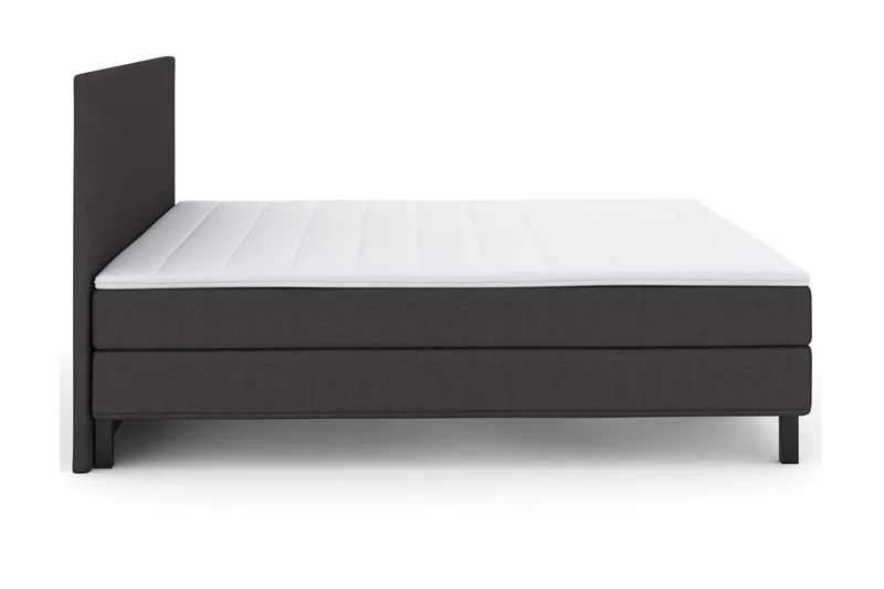 Select No 1 Komplett Sängpaket 180x200 - Mörkgrå/Svart - Products - Möbler - Säng - Kontinentalsäng