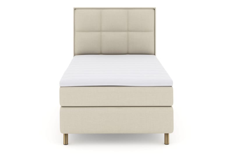 Select No 3 Komplett Sängpaket 120x200 Medium, Beige/Koppar