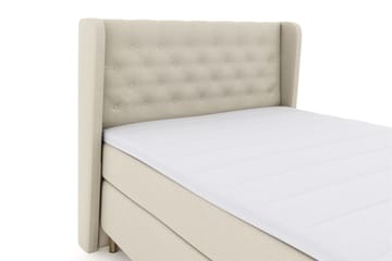 Select No 3 Komplett Sängpaket 160x200 Fast - Beige/Koppar - Products - Möbler - Säng - Kontinentalsäng