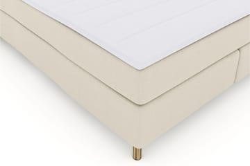 Select No 3 Komplett Sängpaket 210x210 Fast - Beige/Koppar - Products - Möbler - Säng - Kontinentalsäng