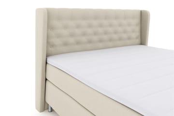 Select No 3 Komplett Sängpaket 210x210 Fast/Medium - Beige/Metall - Products - Möbler - Säng - Kontinentalsäng