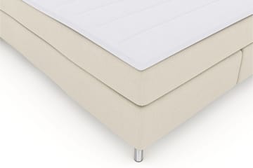 Select No 3 Komplett Sängpaket 210x210 Fast/Medium - Beige/Metall - Products - Möbler - Säng - Kontinentalsäng