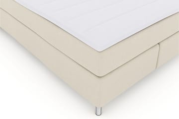 Select No 3 Kontinentalsäng 160x200 Medium - Beige/Metall - Products - Möbler - Säng - Kontinentalsäng