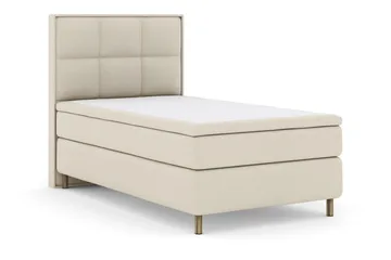 Select No 4 Komplett Sängpaket 120x200 Fast - Beige/Koppar - Products - Möbler - Säng - Enkelsäng