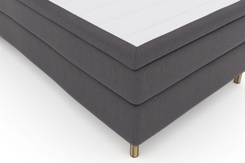 Select No 4 Komplett Sängpaket 120x200 Fast - Mörkgrå/Koppar - Products - Möbler - Säng - Enkelsäng