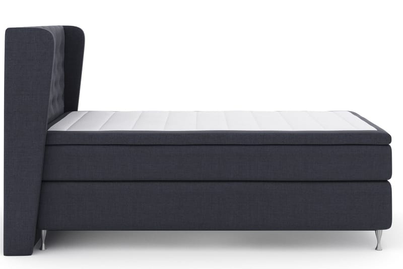 Select No 4 Komplett Sängpaket 120x200 Medium - Blå/Silver - Products - Möbler - Säng - Enkelsäng