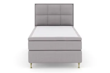 Select Rutig Sänggavel 120 cm - Ljusgrå