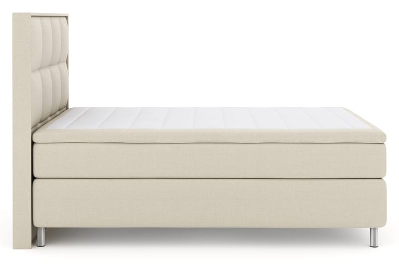 Select No 4 Komplett Sängpaket 140x200 Fast - Beige/Metall - Products - Möbler - Säng - Kontinentalsäng