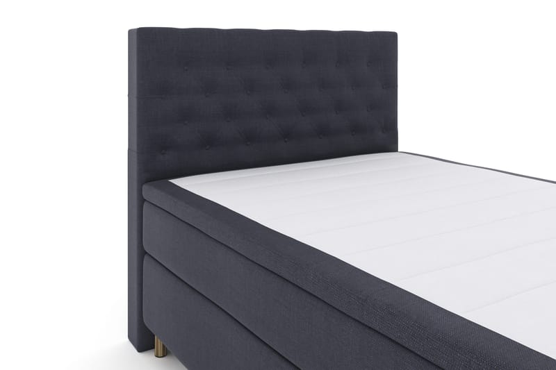 Select No 4 Komplett Sängpaket 140x200 Fast - Blå/Metall - Products - Möbler - Säng - Kontinentalsäng