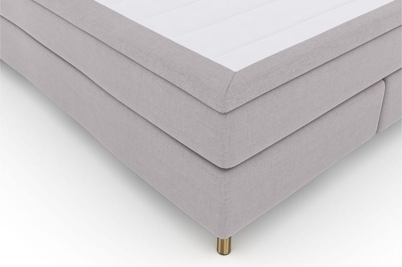 Select No 4 Komplett Sängpaket 160x200 Medium - Ljusgrå/Koppar - Products - Möbler - Säng - Kontinentalsäng