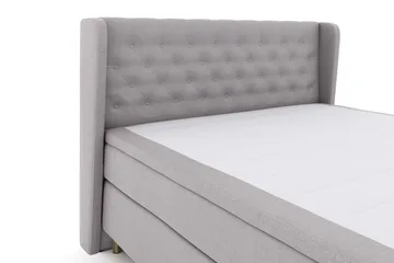 Select No 4 Komplett Sängpaket 180x200 Fast - Ljusgrå/Koppar - Products - Möbler - Säng - Kontinentalsäng