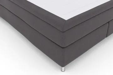 Select No 4 Komplett Sängpaket 180x200 Fast - Mörkgrå/Metall - Products - Möbler - Säng - Kontinentalsäng