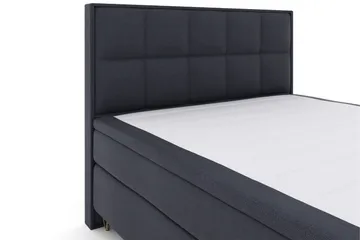 Select No 4 Komplett Sängpaket 180x200 Fast/Medium - Blå/Metall V-form - Products - Möbler - Säng - Kontinentalsäng