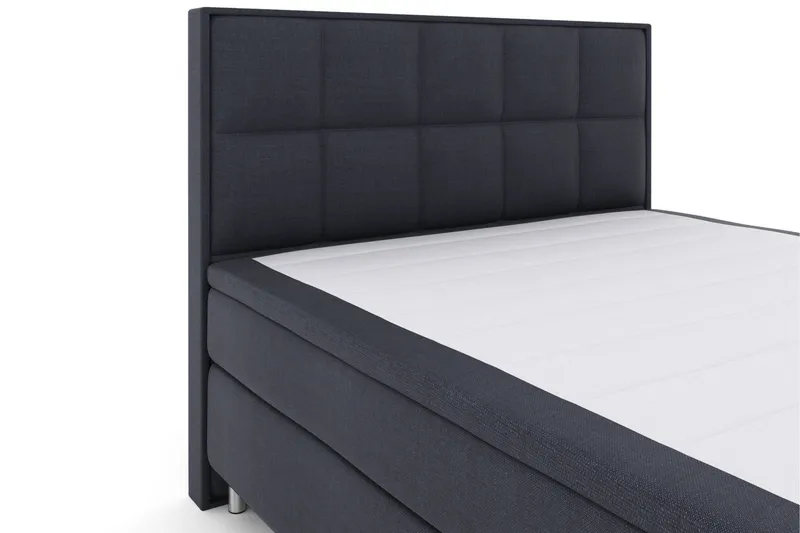 Select No 4 Komplett Sängpaket 180x200 Fast/Medium - Blå/Metall - Products - Möbler - Säng - Kontinentalsäng