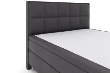 Select No 4 Komplett Sängpaket 180x200 Fast/Medium - Mörkgrå/Metall - Products - Möbler - Säng - Kontinentalsäng