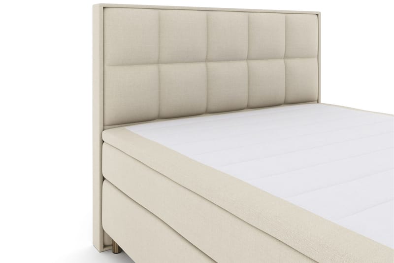 Select No 4 Komplett Sängpaket 180x200 Medium - Beige/Koppar - Products - Möbler - Säng - Kontinentalsäng