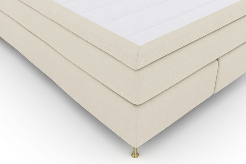 Select No 4 Kontinentalsäng 140x200 Medium - Beige/Guld - Products - Möbler - Säng - Kontinentalsäng