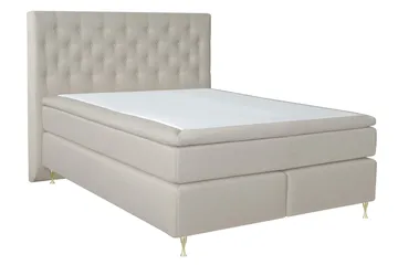 Select No 4 Kontinentalsäng 180x200 Fast - Beige/Guld - Products - Möbler - Säng - Kontinentalsäng