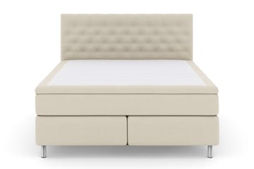 Select No 4 Kontinentalsäng 210x210 Medium - Beige/Metall - Products - Möbler - Säng - Kontinentalsäng